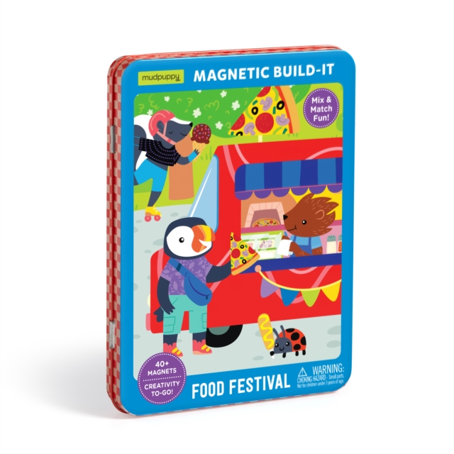 Food Truck Festival Magnetic Play Set