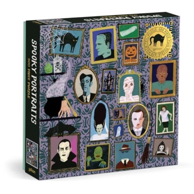 Spooky Portraits 500 Piece Foil Puzzle