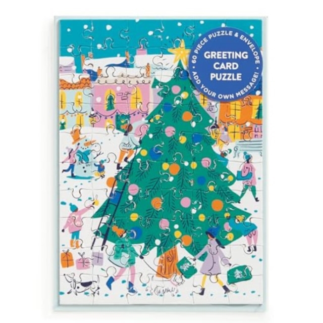 Merry & Bright Greeting Card Puzzle