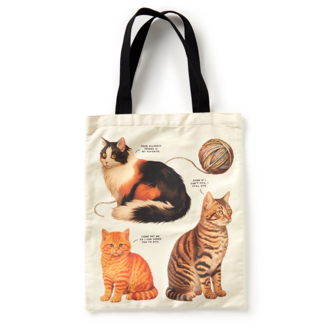 Moody Cats Canvas Tote