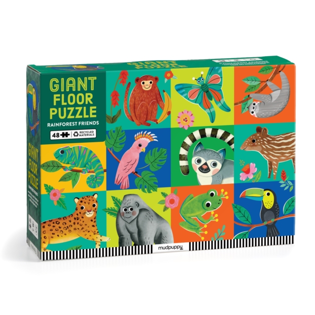 Rainforest Friends 48 Piece Giant Floor Puzzle