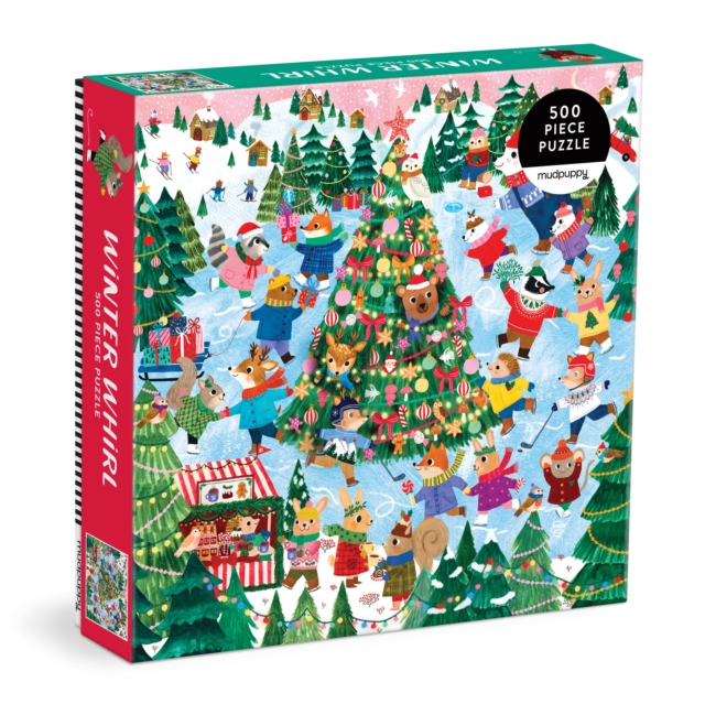 Winter Whirl 500 Piece Family Puzzle