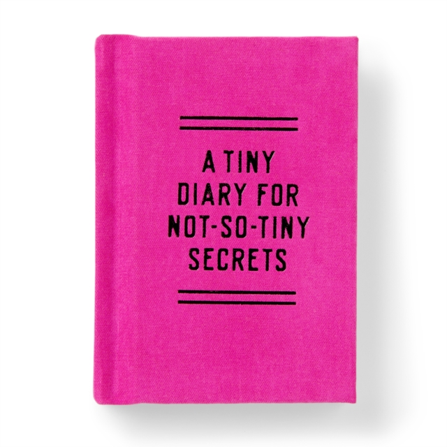 Tiny Diary for Not So Tiny Secrets