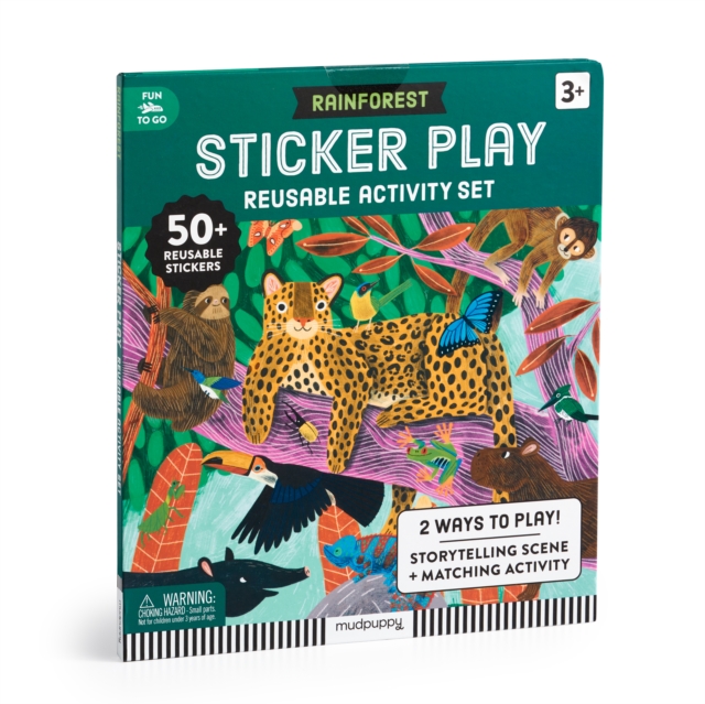 Rainforest Sticker Play Reusable Activity Set