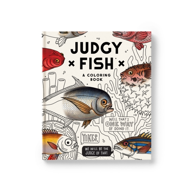 Judgy Fish Coloring Book