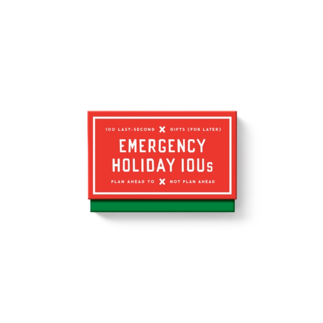 Emergency Holiday IOUs Card Set