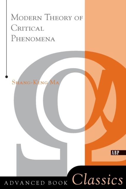 Modern Theory Of Critical Phenomena