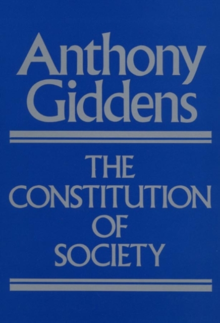 The Constitution of Society