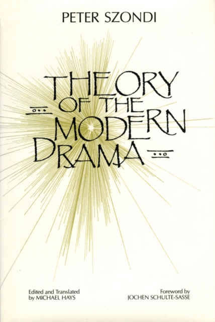 Theory of Modern Drama