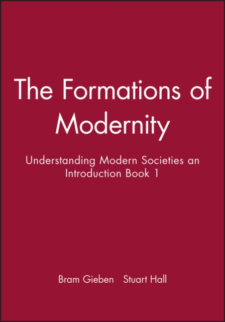 Formations of Modernity