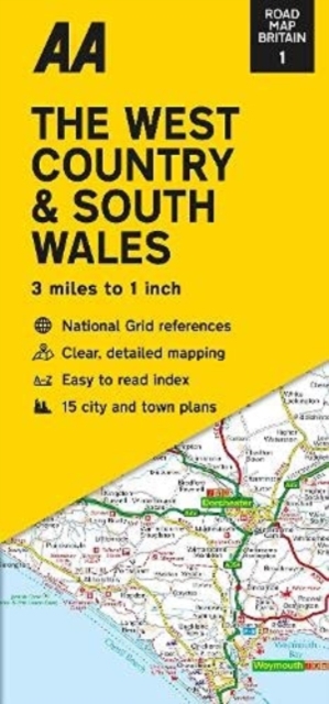 Road Map The West Country & South Wales