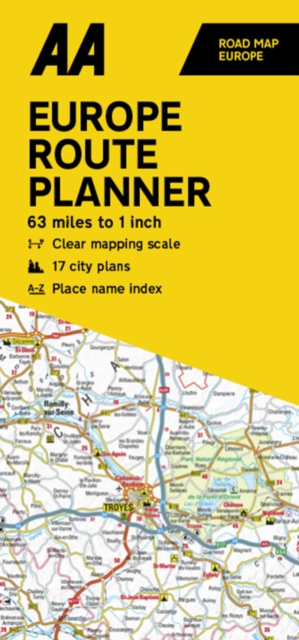 AA Road Map European Route Planner