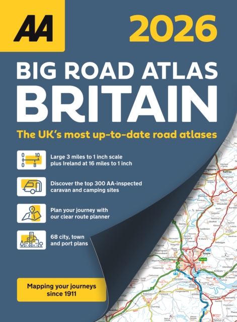 AA Big Road Atlas Britain 2026