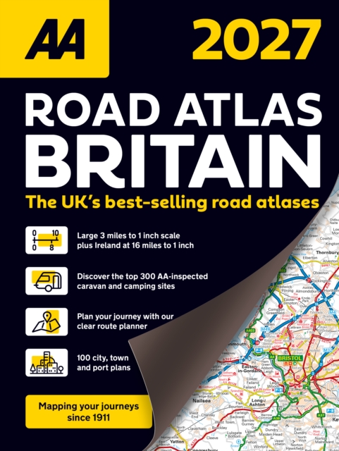 AA Road Atlas Britain 2027