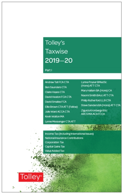 Tolley's Taxwise I 2019-20