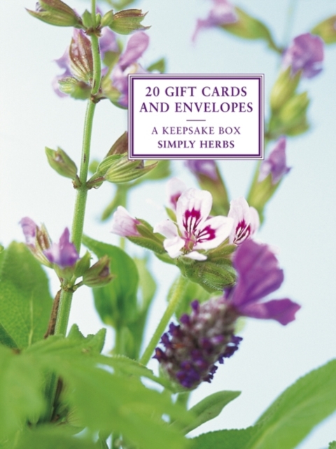 Tin Box of 20 Gift Cards and Envelopes : Simply Herbs