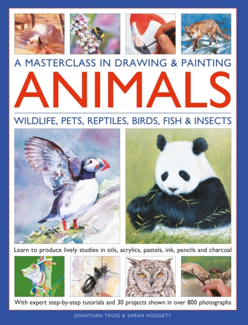 A Masterclass in Drawing & Painting Animals (Wildlife, Pets, Reptiles, Birds, Fish & Insects)
