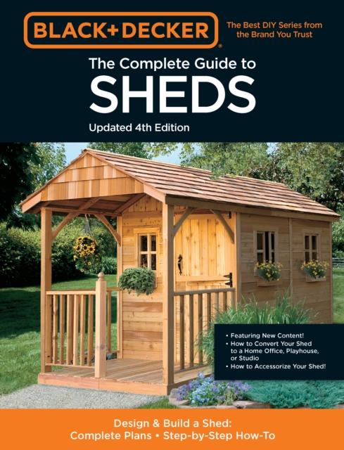 Black & Decker The Complete Guide to Sheds 4th Edition