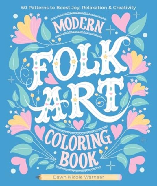 Modern Folk Art Coloring Book