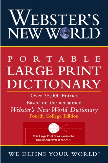 Webster's New World Portable Large Print Dictionary, Second Edition