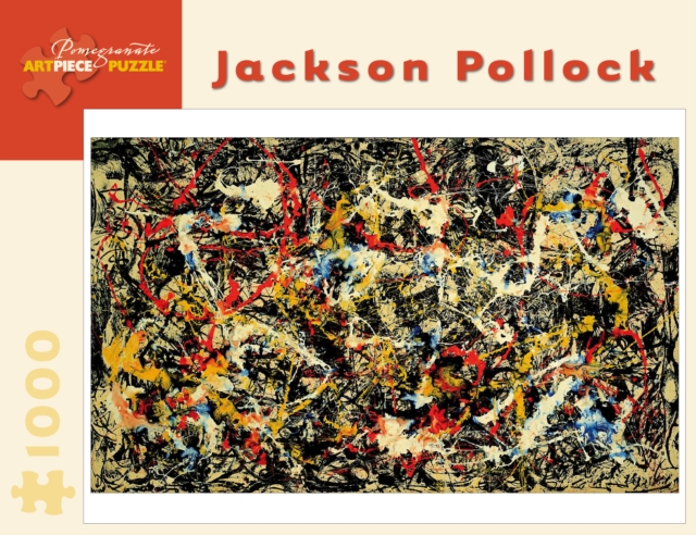 Jackson Pollock Convergence 1000 Piece Jigsaw Puzzle