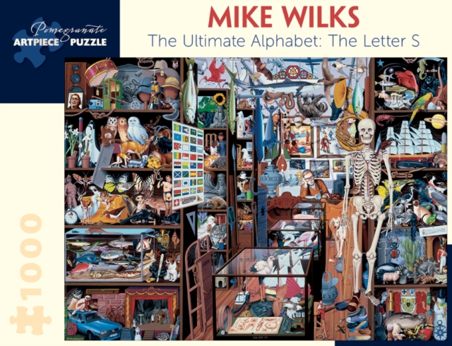 Mike Wilks the Ultimate Alphabet the Letter S 1000-Piece Jigsaw Puzzle