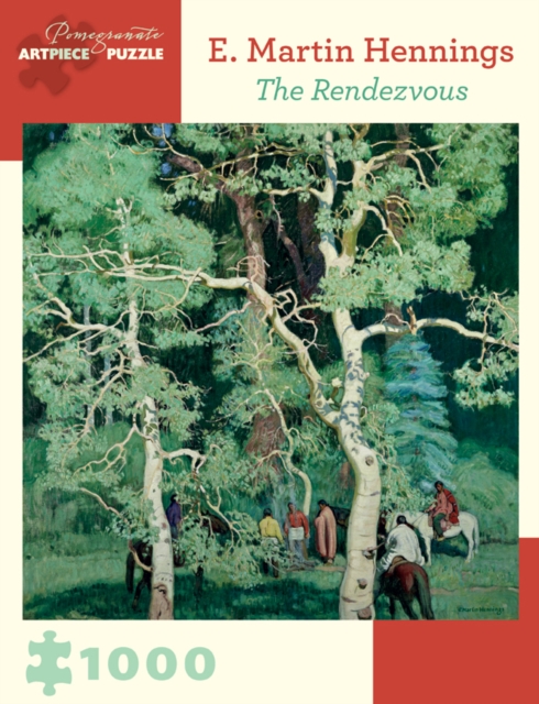 E. Martin Hennings the Rendezvous 1000-Piece Jigsaw Puzzle