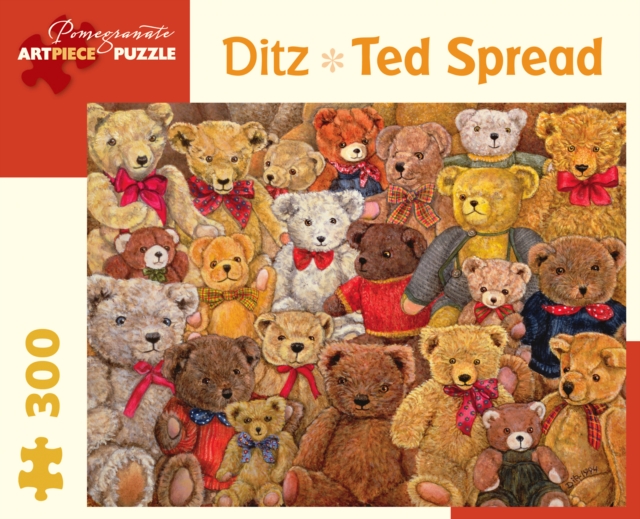 Ditz Ted Spread 300-Piece Jigsaw Puzzle