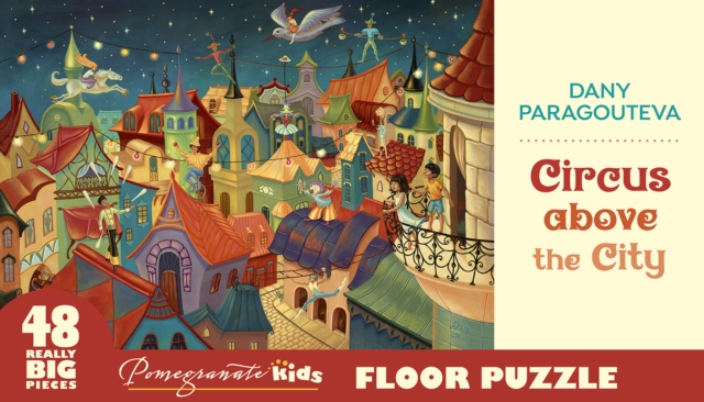 Dany Paragouteva Circus Above the City Floor Puzzle