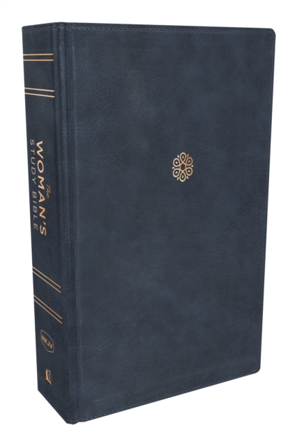 NKJV, Woman's Study Bible, Leathersoft, Blue, Red Letter, Full-Color Edition