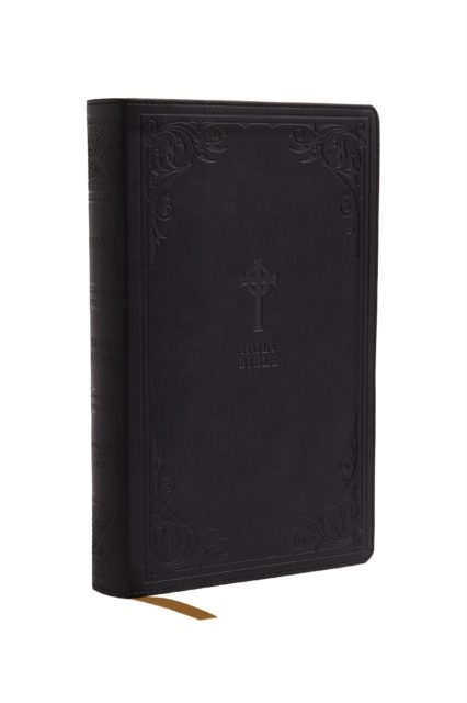 NRSV Catholic Edition Gift Bible, Black Leathersoft (Comfort Print, Holy Bible, Complete Catholic Bible, NRSV CE)