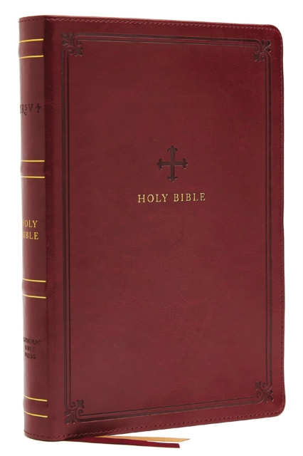 NRSV, Catholic Bible, Standard Personal Size, Leathersoft, Red, Comfort Print
