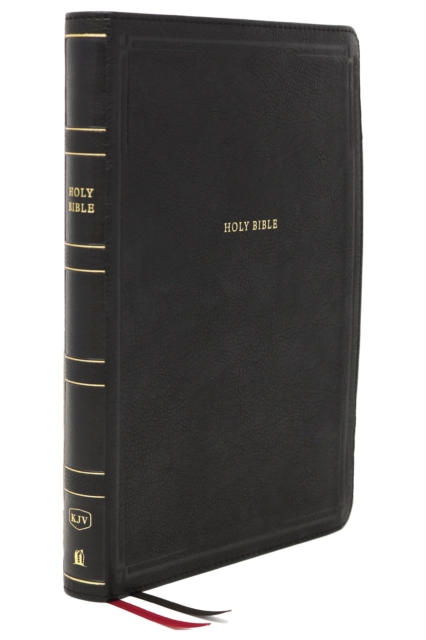 KJV Holy Bible: Giant Print Thinline Bible, Black Leathersoft, Red Letter, Comfort Print: King James Version