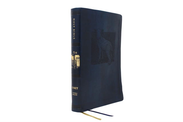 NET Bible, Thinline Art Edition, Large Print, Leathersoft, Blue, Comfort Print