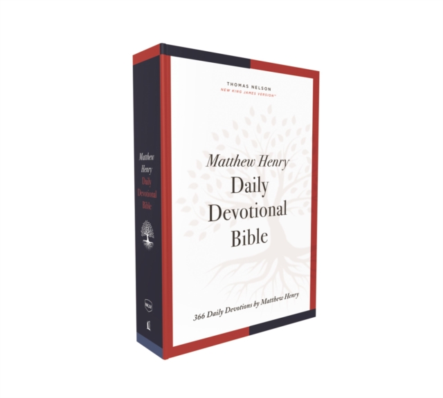 NKJV, Matthew Henry Daily Devotional Bible, Paperback, Red Letter, Comfort Print