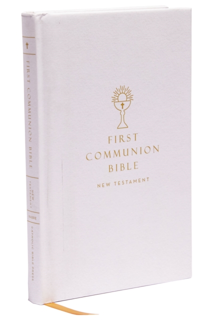 NABRE, New American Bible, Revised Edition, Catholic Bible, First Communion Bible: New Testament, Hardcover, White