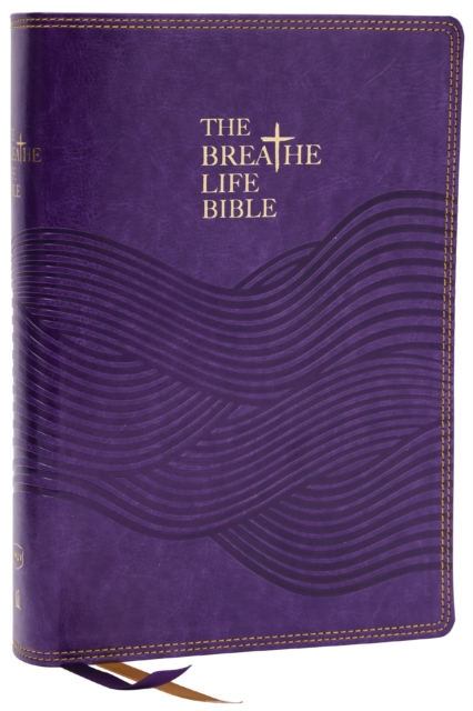 Breathe Life Holy Bible: Faith in Action (NKJV, Purple Leathersoft, Red Letter, Comfort Print)