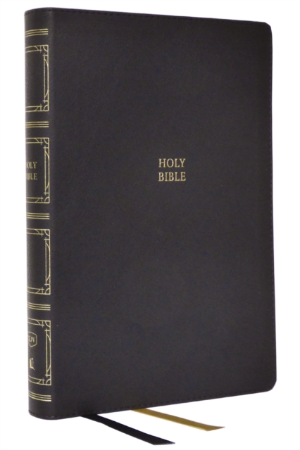 KJV Holy Bible: Paragraph-style Large Print Thinline with 43,000 Cross References, Black Leathersoft, Red Letter, Comfort Print (Thumb Indexed): King James Version