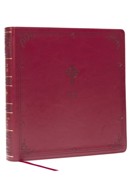 NABRE XL, Catholic Edition, Leathersoft, Burgundy, Comfort Print