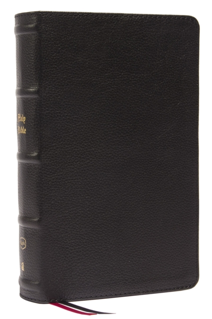 KJV Holy Bible: Large Print Single-Column with 43,000 End-of-Verse Cross References, Black Genuine Leather, Personal Size, Red Letter, Comfort Print: King James Version