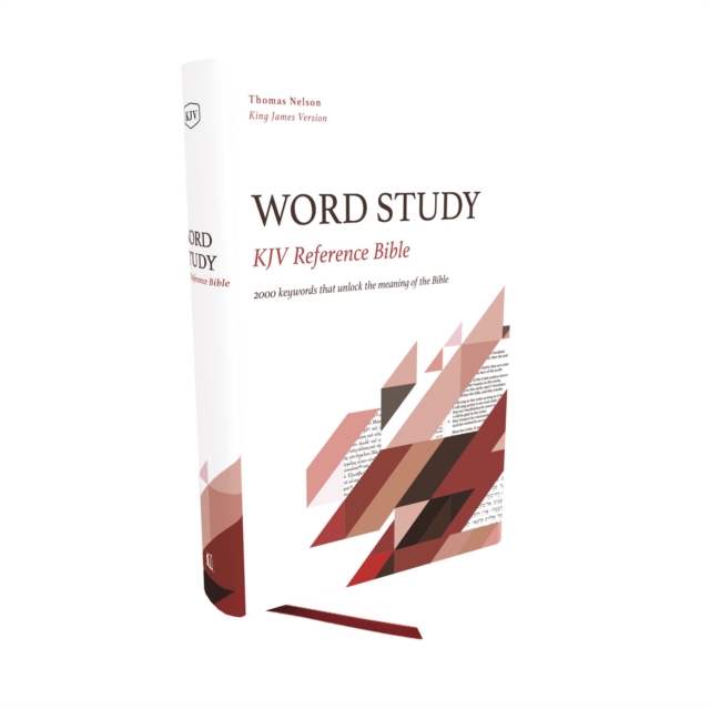 KJV, Word Study Reference Bible, Hardcover, Red Letter, Comfort Print