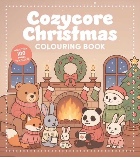 Cozycore Christmas Colouring Book