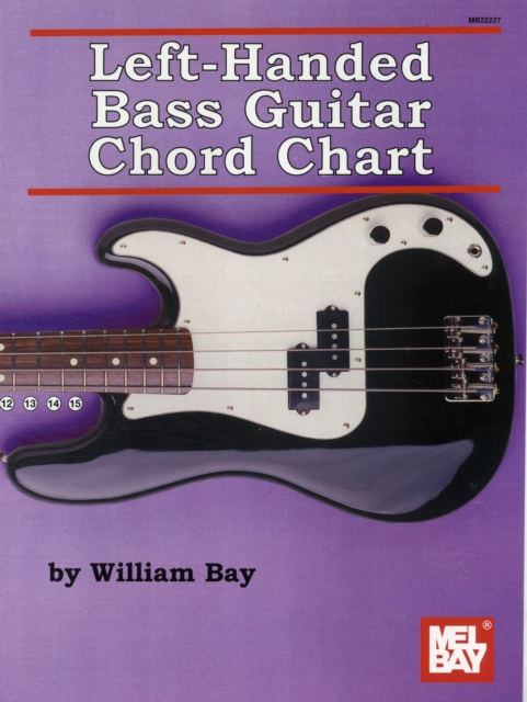 Left-Handed Bass Guitar Chord Chart