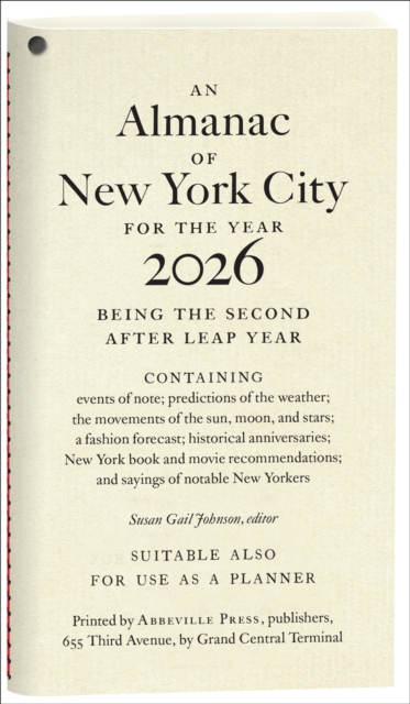 An Almanac of New York City for the Year 2026