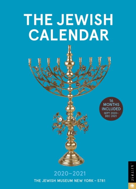 Jewish Calendar 16-Month 2020-2021 Engagement Calendar