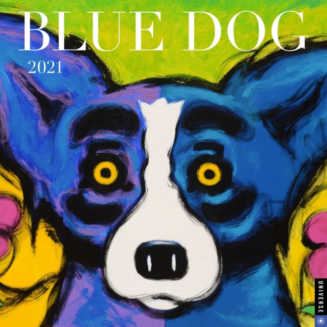 Blue Dog 2021 Wall Calendar