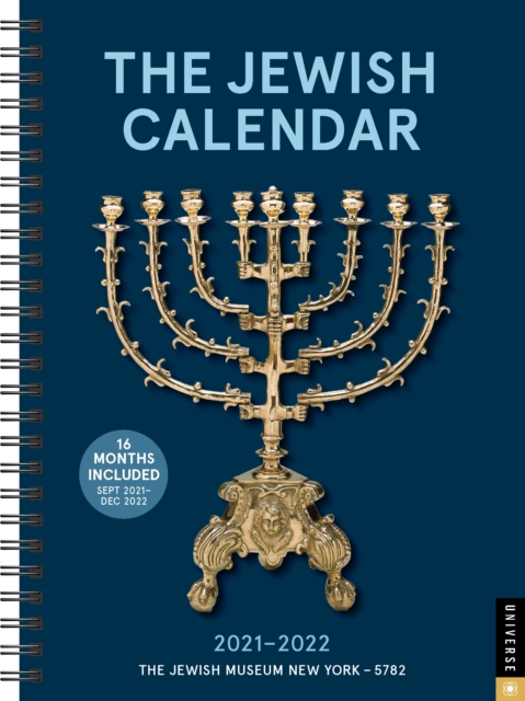 Jewish Calendar 16-Month 2021-2022 Engagement Calendar