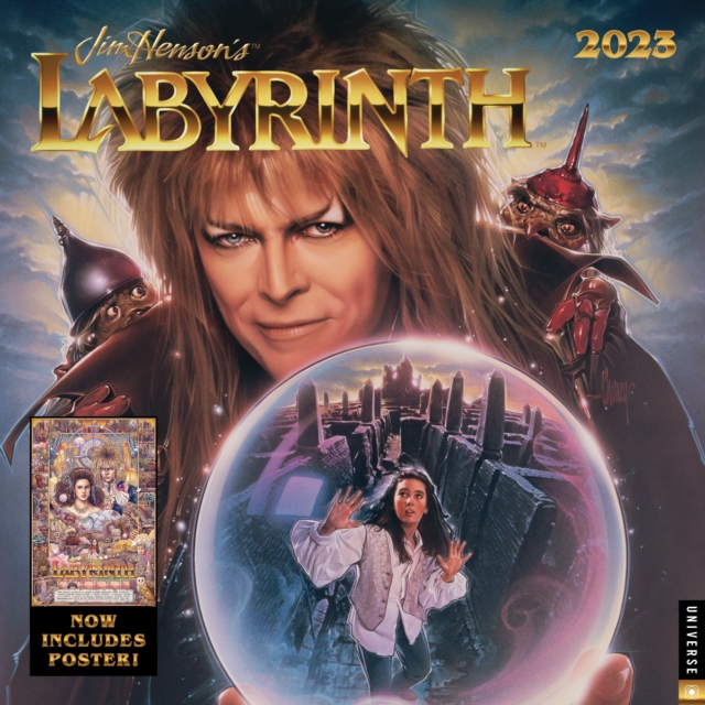 Jim Henson's Labyrinth 2023 Wall Calendar