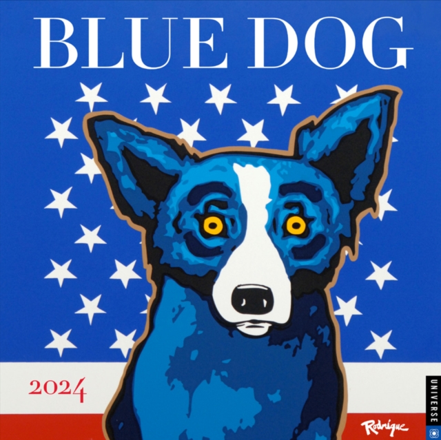 Blue Dog 2024 Wall Calendar