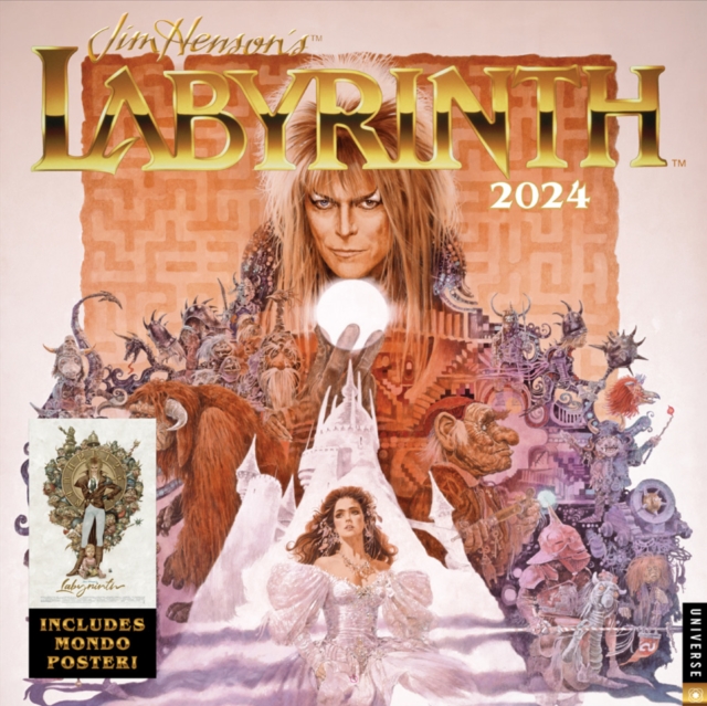 Jim Henson's Labyrinth 2024 Wall Calendar